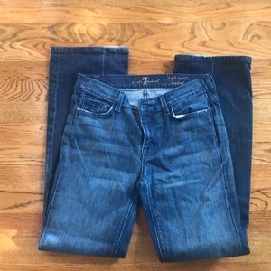 7 for all mankind jeans size 28